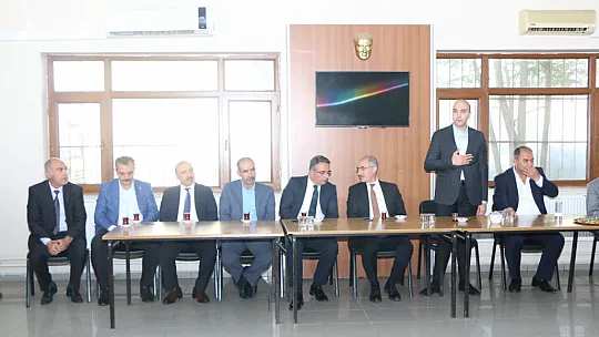 İl Özel İdaresi'nde ilk iş günü bayramlaşma ile başladı