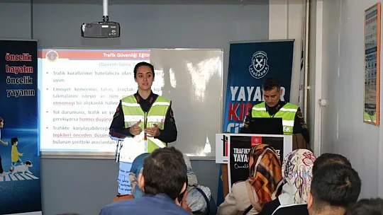 Sürücü adaylarına son ders jandarmadan