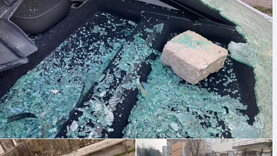 Elazığ Ak Parti Eski Gençlik Kolları Başkanı Er'in Aracına Çirkin Saldırı