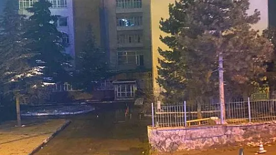 Atıl durumdaki hastane binası hırsızların hedefi oldu