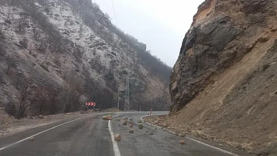 Tunceli'de 154 köy yolu ulaşıma kapandı