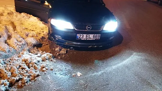 Keban Yolunda trafik kazası