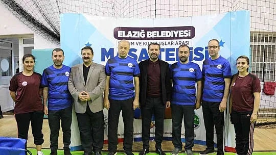 Kurum ve Kuruluşlar Arası Masa Tenisi Turnuvası start aldı
