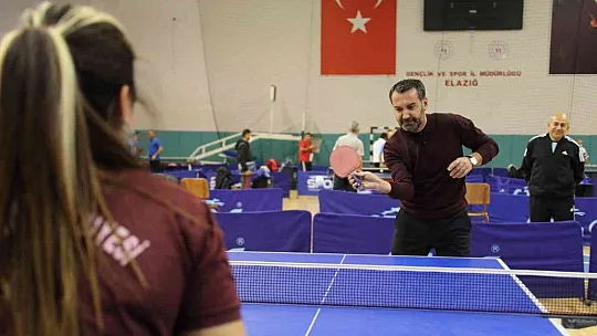 Kurum ve Kuruluşlar Arası Masa Tenisi Turnuvası start aldı