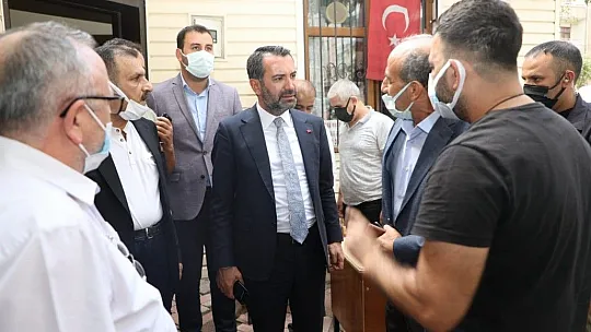 Başkan Şerifoğulları, sorun ve taleplerini dinledi