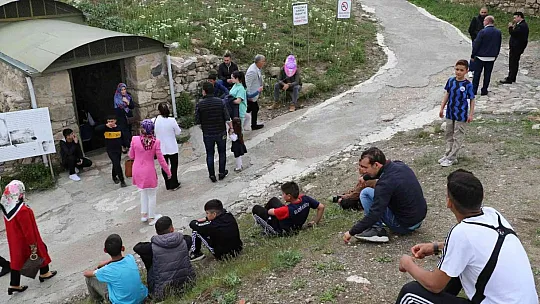 Vatandaşlar bayram tatilinde Harput'u tercih etti