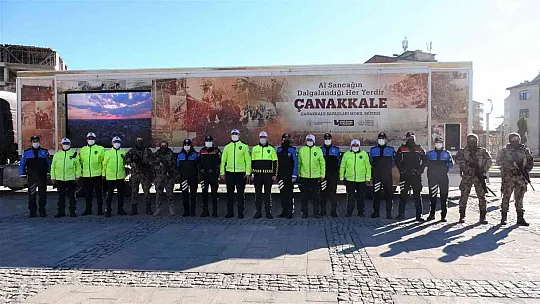 Çanakkale Savaşları Mobil Müzesi Elazığ'da
