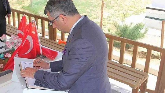 Milletvekili Gürsel Erol, Şehit Fethi Sekin'i Unutmadı