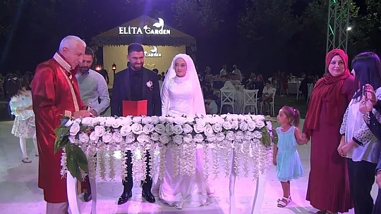 Elazığ'da ilginç nikah!