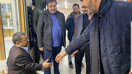 Deva Partisi esnafın nabzını tutmaya devam ediyor