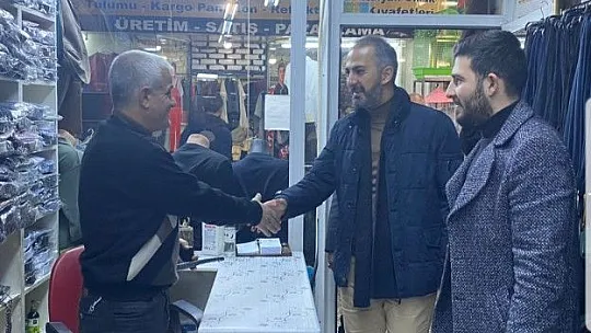 Deva Partisi esnafın nabzını tutmaya devam ediyor