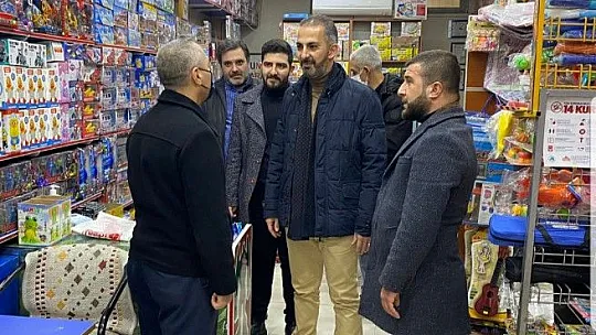 Deva Partisi esnafın nabzını tutmaya devam ediyor