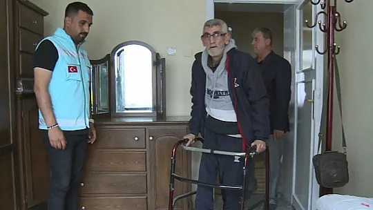 Elazığ Belediyesinden engelli vatandaşa anlamlı yardım
