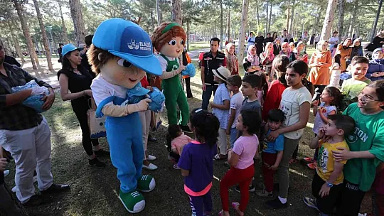 Elazığlı çocuklardan Çevre Koruma Haftası etkinliği
