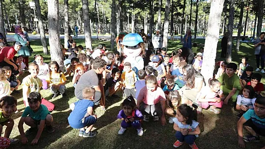 Elazığlı çocuklardan Çevre Koruma Haftası etkinliği