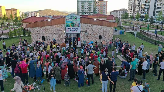 Elazığlı çocuklardan Çevre Koruma Haftası etkinliği