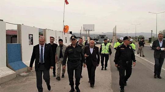 Vali Toraman'dan 'Bayramınız Kemerli Olsun' denetimi