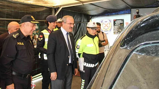 Vali Toraman'dan 'Bayramınız Kemerli Olsun' denetimi