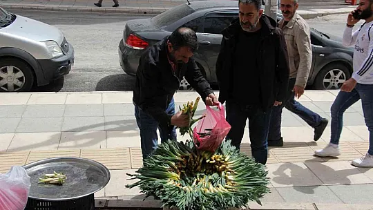 'Çiriş' ve 'Kenger' otu, tezgahlardaki yerini aldı