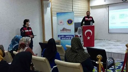 Elazığ jandarmadan anlamlı seminer