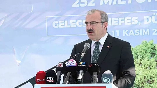 Elazığ'da bugün 23 bin fidan toprakla buluştu