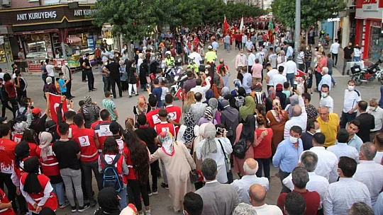 15 Temmuz Elazığ'da törenle kutlandı