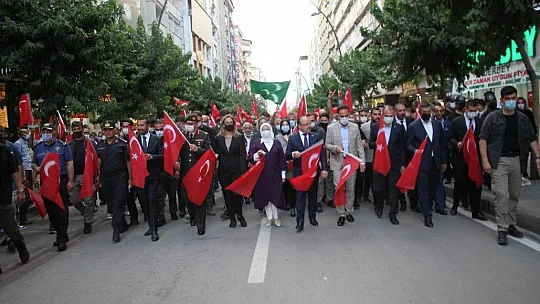 15 Temmuz Elazığ'da törenle kutlandı