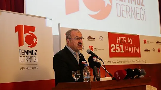 15 Temmuz Derneği üyeleri şehit aileleriyle bir araya geldi