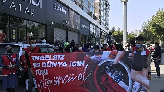Türk Kızılay Elazığ Şubesi tarafından Dünya Yürüyüş Günü Etkinliği