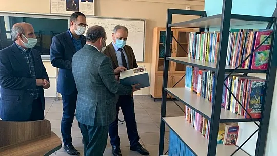 60 okula kütüphane kuruldu