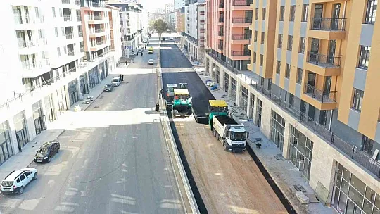 Ali Rıza Septioğlu Bulvarı'ndaki yol çalışmaları tamamlandı