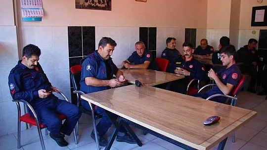 Elazığ itfaiye ekipleri bu yıl yoğun mesai harcadı
