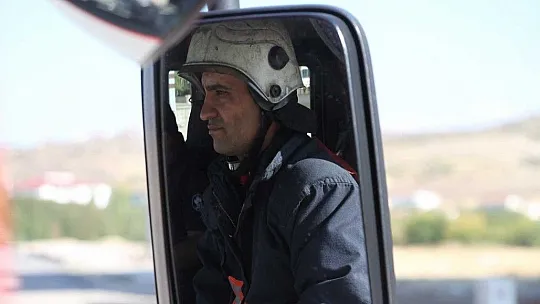 Elazığ itfaiye ekipleri bu yıl yoğun mesai harcadı