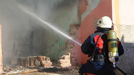 Elazığ itfaiye ekipleri bu yıl yoğun mesai harcadı