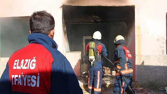 Elazığ itfaiye ekipleri bu yıl yoğun mesai harcadı