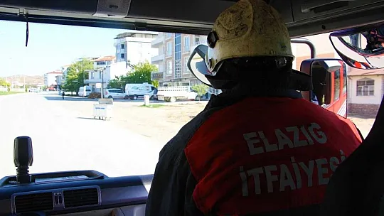Elazığ itfaiye ekipleri bu yıl yoğun mesai harcadı