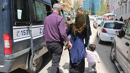 Elazığ Zabıtası dilenci avında