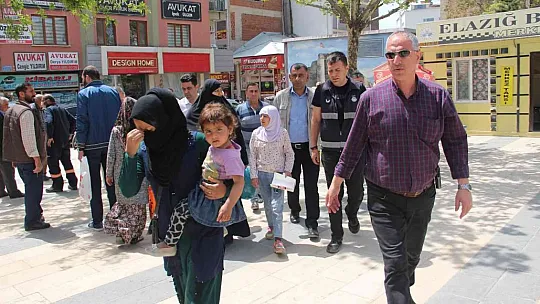 Elazığ Zabıtası dilenci avında