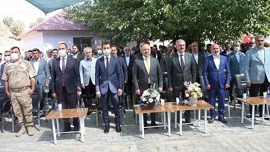Üçocak Millet Bahçesi iki valinin katılımıyla açıldı