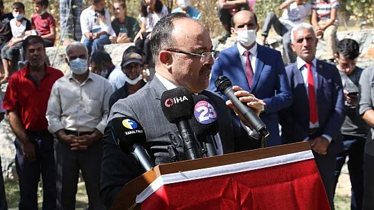 Üçocak Millet Bahçesi iki valinin katılımıyla açıldı