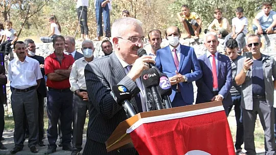 Üçocak Millet Bahçesi iki valinin katılımıyla açıldı