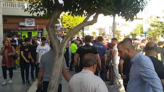 İki grup arasında bıçaklı kavga