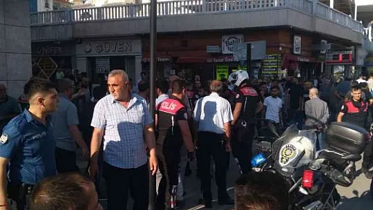 İki grup arasında bıçaklı kavga