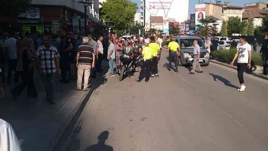 İki grup arasında bıçaklı kavga