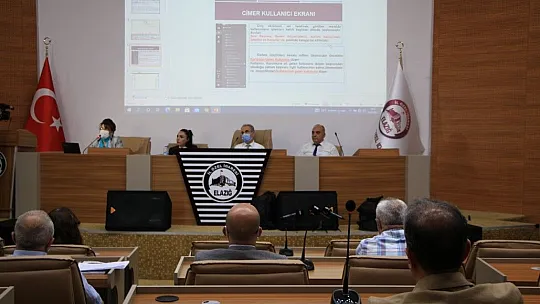 Elazığ Valiliği'nden CİMER ve Açıkkapı semineri