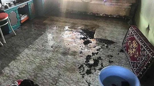 Hicret Mahallesi'nde ev yangını