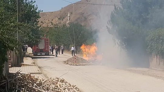 Elazığ'da faciadan dönüldü