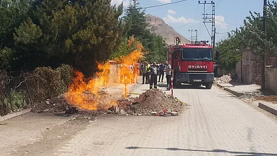 Elazığ'da faciadan dönüldü