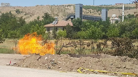 Elazığ'da faciadan dönüldü