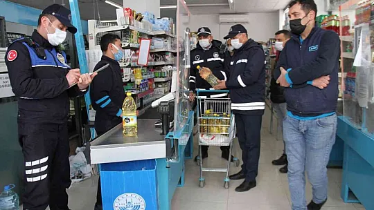 Elazığ'da fahiş fiyat ve stok denetimi yapıldı